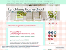 Tablet Screenshot of lynchburghomeschool.com